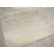 Mitomo Hand-Tufted Wool/Bamboo Silk Pearl 9'x12' Area Rug