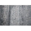 Metro Velvet Hand-Knotted Wool/Viscose Sea Blue 10'x14' Area Rug