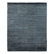 Metro Velvet Hand-Knotted Wool/Viscose Sea Blue 10'x14' Area Rug