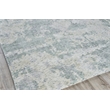 Mineral Handloomed Wool/Bamboo Silk Green 8'x10' Area Rug