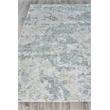 Mineral Handloomed Wool/Bamboo Silk Green 8'x10' Area Rug