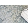Mineral Handloomed Wool/Bamboo Silk Green 8'x10' Area Rug