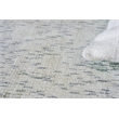 Mineral Handloomed Wool/Bamboo Silk Green 8'x10' Area Rug