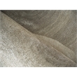 Mitomo Hand-Tufted Wool/Bamboo Silk Charcoal/Ivory 6'x9' Area Rug