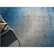 Mitomo Hand-Tufted Wool/Bamboo Silk Navy/Gray 4'x6' Area Rug