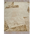 Moderno Hand-Knotted New Zealand Wool Beige/Taupe/Brown 6'x9' Area Rug