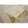 Moderno Hand-Knotted New Zealand Wool Beige/Taupe/Brown 8'x10' Area Rug