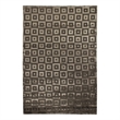 Metro Velvet Hand-Knotted Wool/Viscose Khaki 10'x14' Area Rug