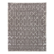 Metro Velvet Hand-Knotted Wool/Viscose Silver 12'x15' Area Rug