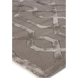 Metro Velvet Hand-Knotted Wool/Viscose Silver 8'x10' Area Rug
