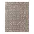 Metro Velvet Hand-Knotted Wool/Viscose Light Beige 12'x15' Area Rug