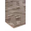 Metro Velvet Hand-Knotted Wool/Viscose Light Beige 8'x10' Area Rug