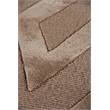 Metro Velvet Hand-Knotted Wool/Viscose Light Beige 8'x10' Area Rug