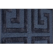 Metro Velvet Hand-Knotted Wool/Viscose Blue 9'x12' Area Rug