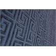 Metro Velvet Hand-Knotted Wool/Viscose Blue 9'x12' Area Rug