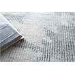 Mineral Handloomed Wool/Bamboo Silk Silver/Gray 6'x9' Area Rug