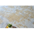 Mineral Handloomed Wool/Bamboo Silk Silver/Gold 14'x18' Area Rug