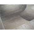 Mitomo Hand-Tufted Wool/Bamboo Silk Charcoal/Ivory 8'x10' Area Rug