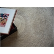 Mitomo Hand-Tufted Wool/Bamboo Silk Charcoal/Ivory 8'x10' Area Rug