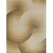 Mitomo Hand-Tufted Wool/Bamboo Silk Light Beige/Ivory 8'x10' Area Rug