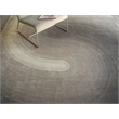 Mitomo Hand-Tufted Wool/Bamboo Silk Charcoal/Ivory 9'x12' Area Rug