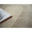 Mitomo Hand-Tufted Wool/Bamboo Silk Charcoal/Ivory 9'x12' Area Rug