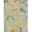 Moderno Hand-Knotted New Zealand Wool Yellow/Green/Blue 12'x15' Area Rug