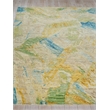 Moderno Hand-Knotted New Zealand Wool Yellow/Green/Blue 9'x12' Area Rug