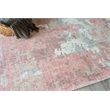 Mineral Handloomed Wool/Bamboo Silk Red Orange 10'x14' Area Rug