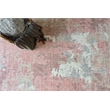 Mineral Handloomed Wool/Bamboo Silk Red Orange 10'x14' Area Rug