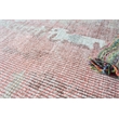 Mineral Handloomed Wool/Bamboo Silk Red Orange 10'x14' Area Rug