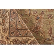 Moghul Hand-Knotted New Zealand Wool Light Green/Gold 9'x10' Area Rug
