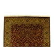 Moghul Hand-Knotted New Zealand Wool Red/Gold 5'6