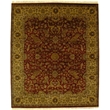 Moghul Hand-Knotted New Zealand Wool Red/Gold 5'6