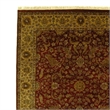 Moghul Hand-Knotted New Zealand Wool Red/Gold 5'6