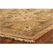 Moghul Hand-Knotted New Zealand Wool Maize/Gold 9'x10' Area Rug