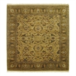 Moghul Hand-Knotted New Zealand Wool Maize/Gold 9'x10' Area Rug