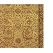 Moghul Hand-Knotted New Zealand Wool Wheat/Brown 8'x8' Round Area Rug