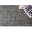 Montero Handloomed Wool/Pet Yarn Black/Ivory 2'x3' Area Rug