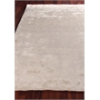Mohair Handloomed Bamboo Silk/Wool Ivory 6'x9' Area Rug