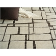 Mojave Hand-Knotted New Zealand Wool Ivory/Espresso 10'x14' Area Rug