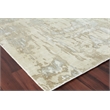 Murano Handloomed Wool/Bamboo Silk Beige 6'x9' Area Rug