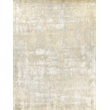 Murano Handloomed Wool/Bamboo Silk Beige 6'x9' Area Rug
