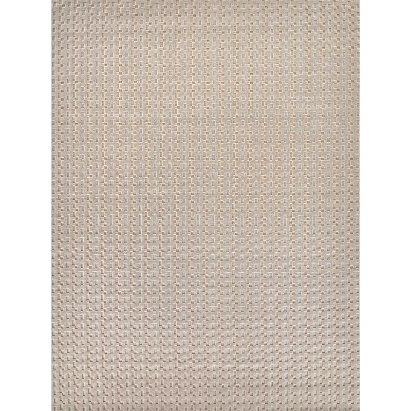 Monroe Handloomed New Zealand Wool Beige 8'x10' Area Rug