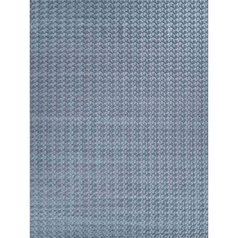 Monroe Handloomed New Zealand Wool Blue 8'x10' Area Rug