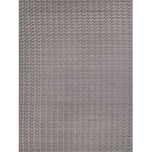 Monroe Handloomed New Zealand Wool Dark Taupe 5'x8' Area Rug