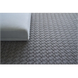 Monroe Handloomed New Zealand Wool Dark Taupe 6'x9' Area Rug