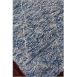 Moroccan Hand-Knotted New Zealand Wool Aqua 6'x9' Area Rug