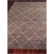 Moroccan Hand-Knotted New Zealand Wool Gray 8'x10' Area Rug