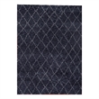 Moroccan Hand-Knotted New Zealand Wool Charcoal 8'x10' Area Rug